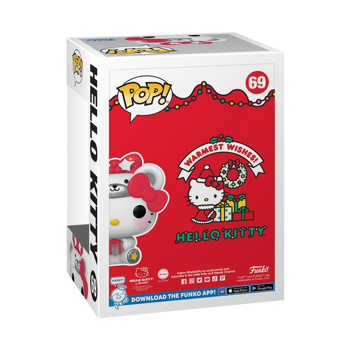 HELLO KITTY POLAR BEAR POP! VINYL FIGURE #69