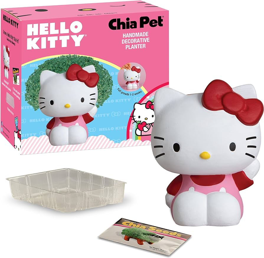 HELLO KITTY CHIA PET