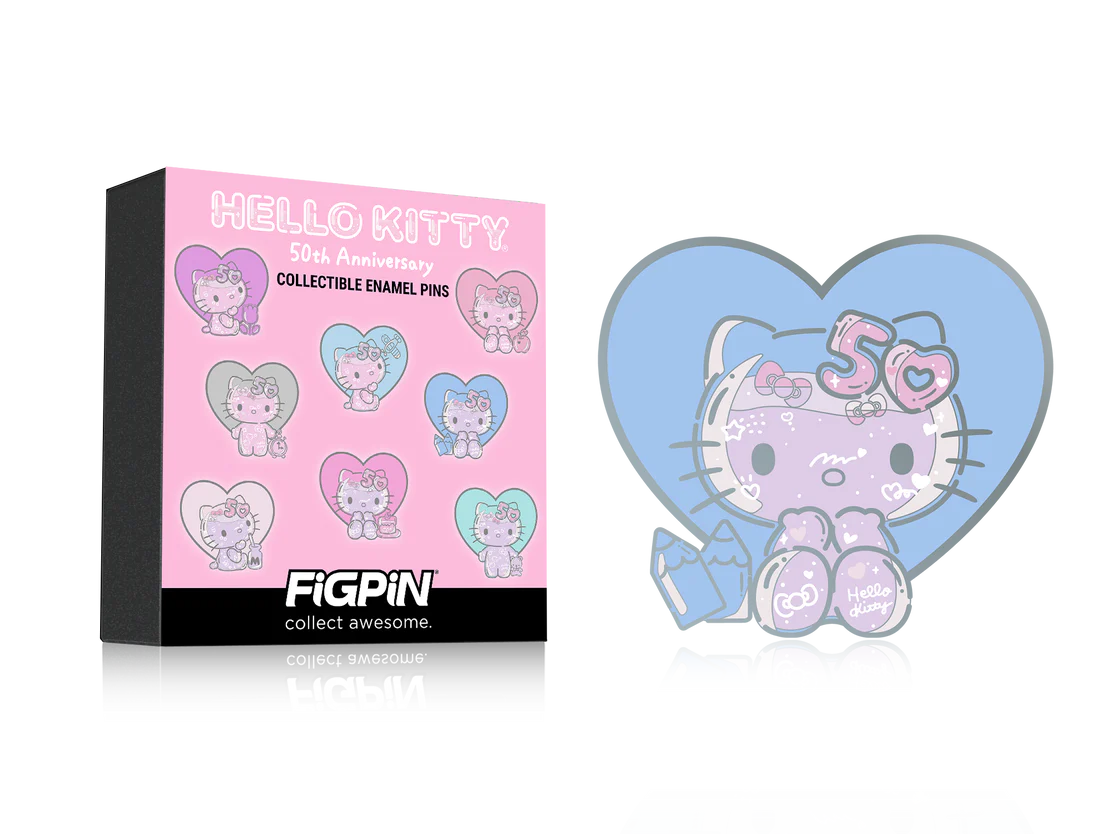 HELLO KITTY 50TH ANNIVERSARY MYSTERY FIGPIN MINI SERIES 5 *BLIND BOX*