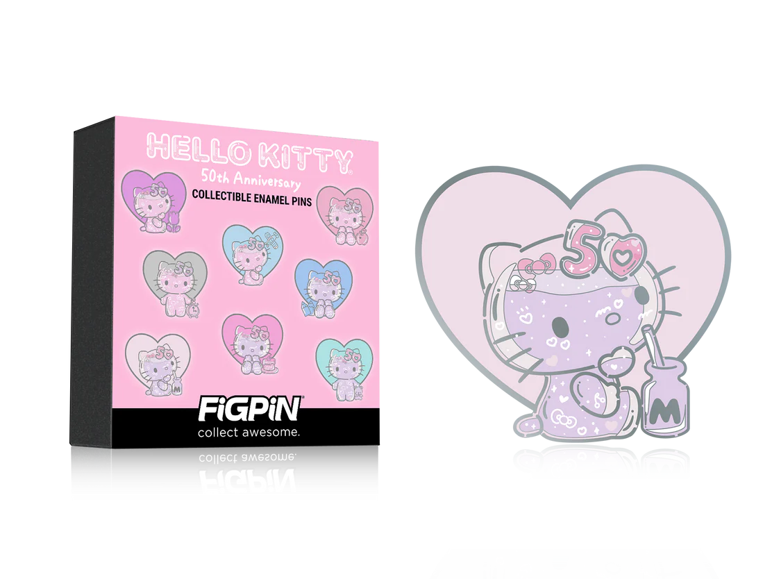 HELLO KITTY 50TH ANNIVERSARY MYSTERY FIGPIN MINI SERIES 5 *BLIND BOX*