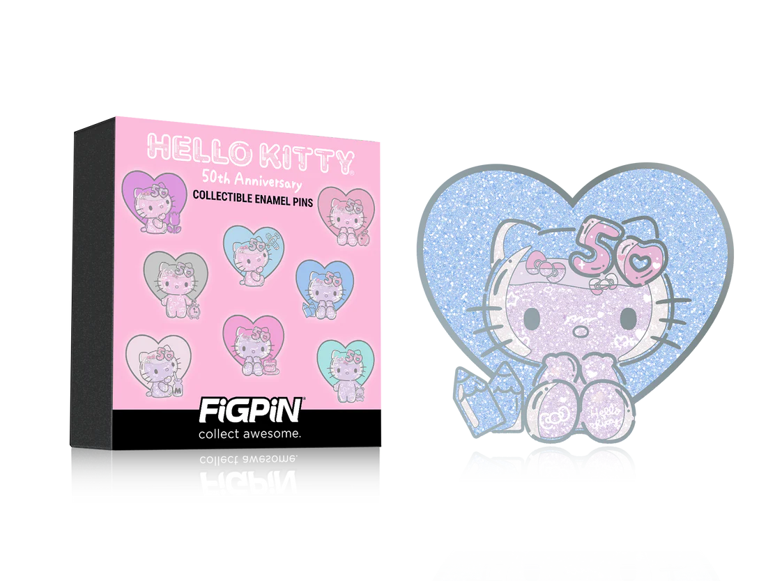 HELLO KITTY 50TH ANNIVERSARY MYSTERY FIGPIN MINI SERIES 5 *BLIND BOX*