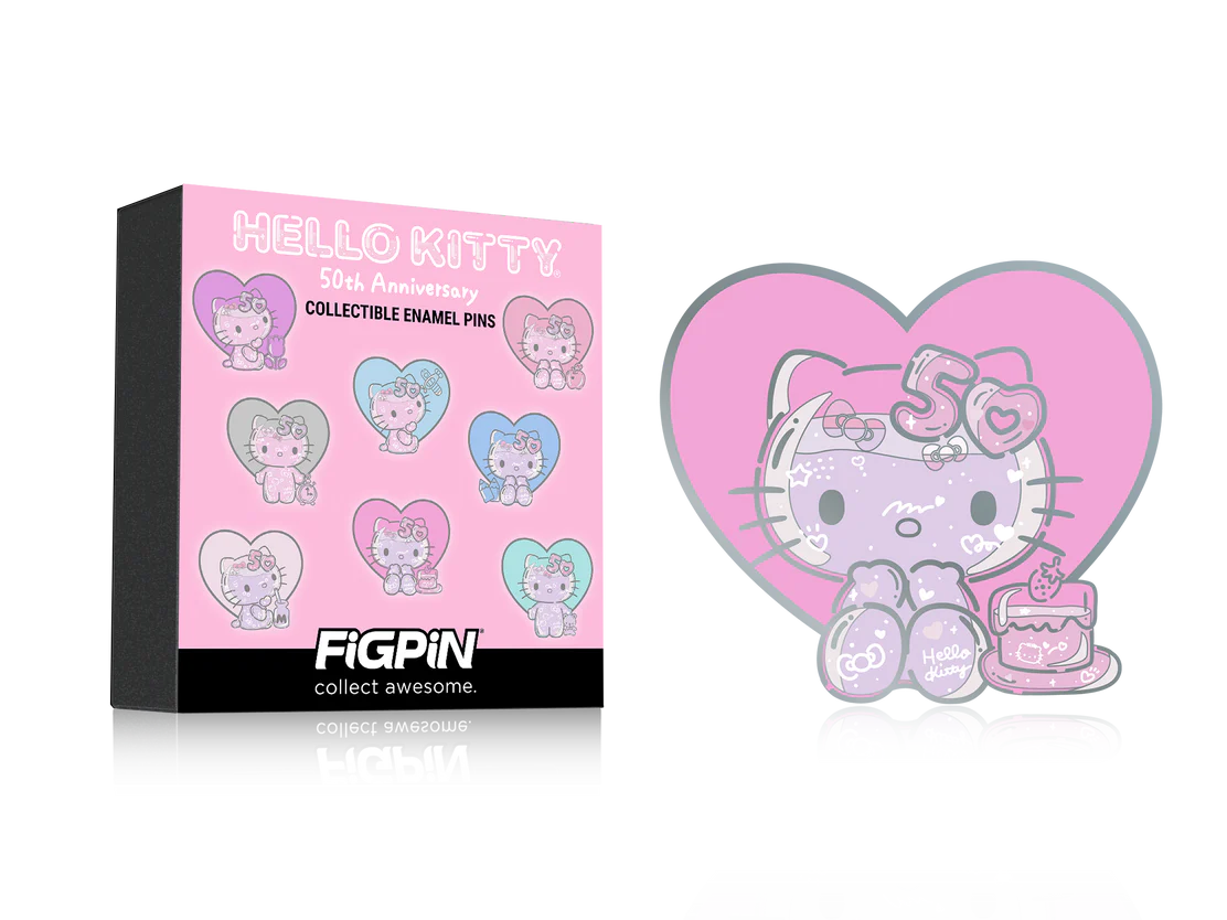 HELLO KITTY 50TH ANNIVERSARY MYSTERY FIGPIN MINI SERIES 5 *BLIND BOX*