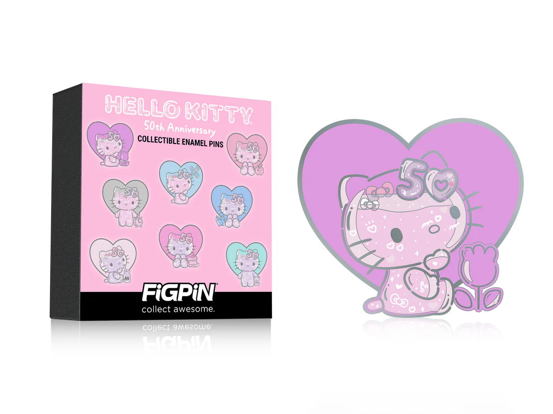 HELLO KITTY 50TH ANNIVERSARY MYSTERY FIGPIN MINI SERIES 5 *BLIND BOX*