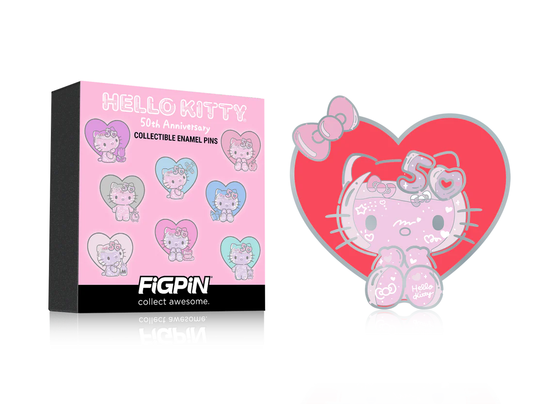 HELLO KITTY 50TH ANNIVERSARY MYSTERY FIGPIN MINI SERIES 5 *BLIND BOX*