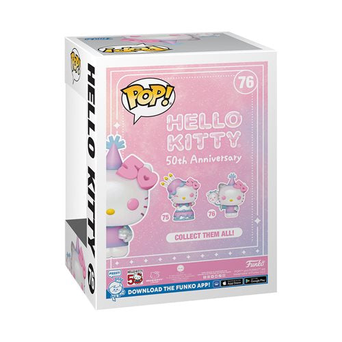 HELLO KITTY 50TH ANNIVERSARY HELLO KITTY WITH BALLOON FUNKO POP! VINYL FIGURE #76