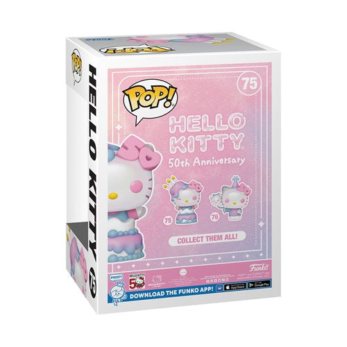 HELLO KITTY 50TH ANNIVERSARY HELLO KITTY IN CAKE FUNKO POP! VINYL FIGURE #75