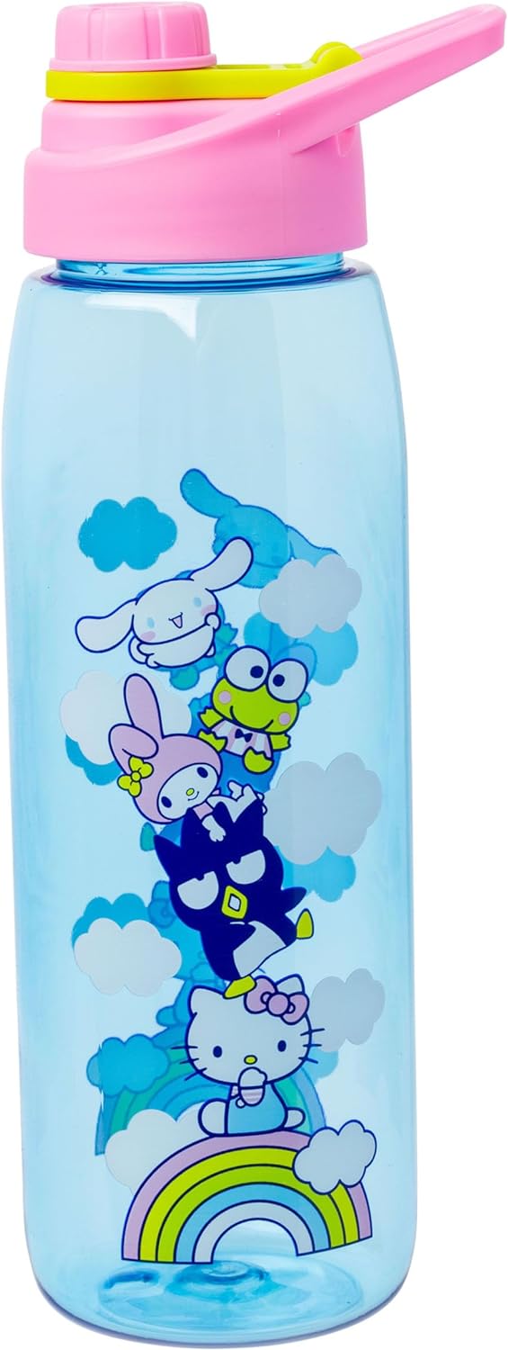 SANRIO CLOUDS 28OZ WATER BOTTLE W/ SCREW LID