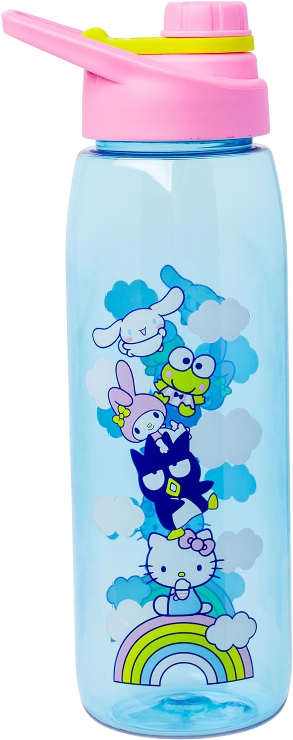 SANRIO CLOUDS 28OZ WATER BOTTLE W/ SCREW LID