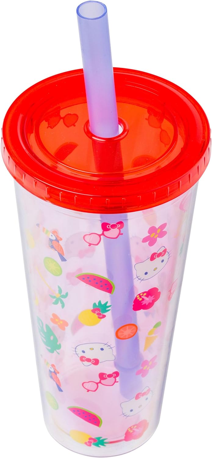 HELLO KITTY 24OZ BOBA TUMBLER