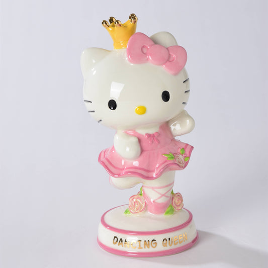 HELLO KITTY DANCING QUEEN FIGURINE (BLUE SKY CLAYWORKS)