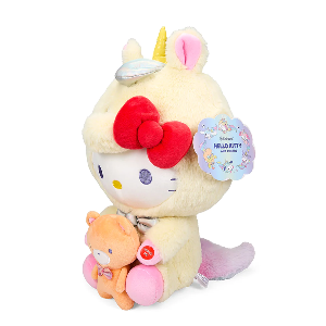 HELLO KITTY 13" LIGHT-UP UNICORN PLUSH