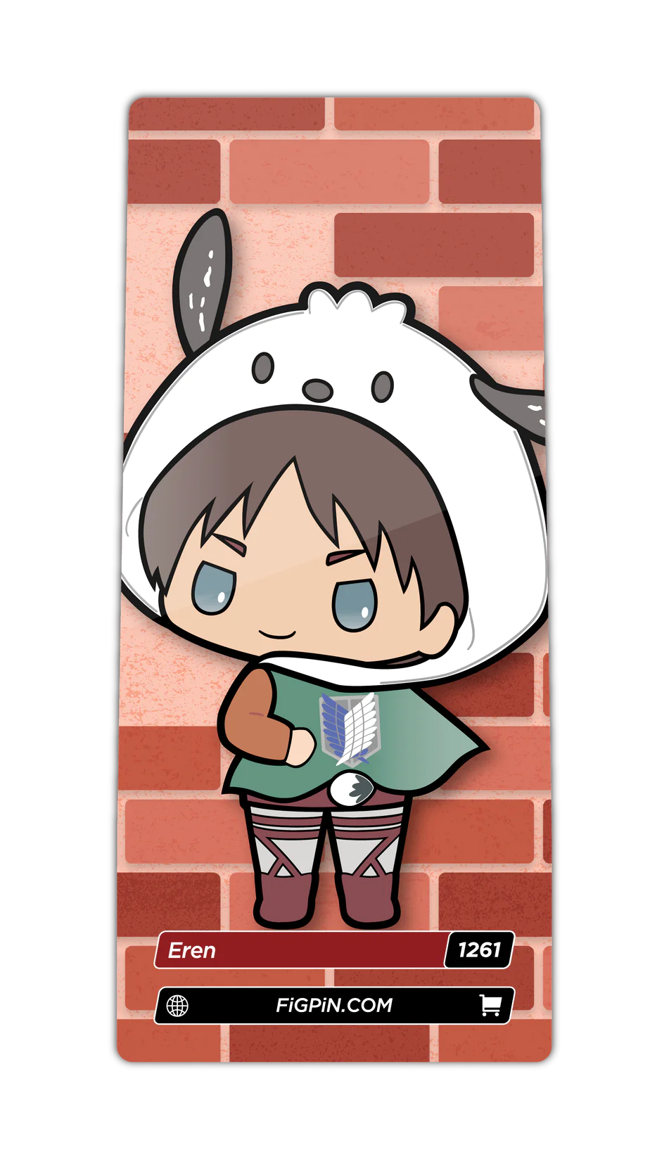 ATTACK ON TITAN X SANRIO-EREN (1261) FIGPIN