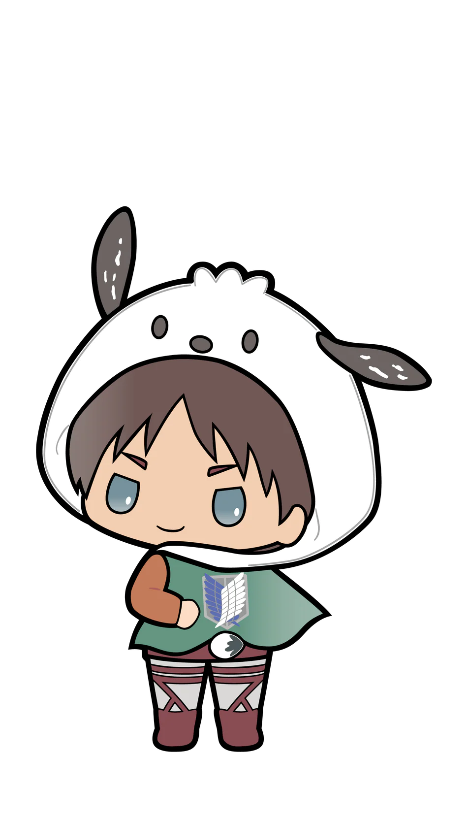 ATTACK ON TITAN X SANRIO-EREN (1261) FIGPIN