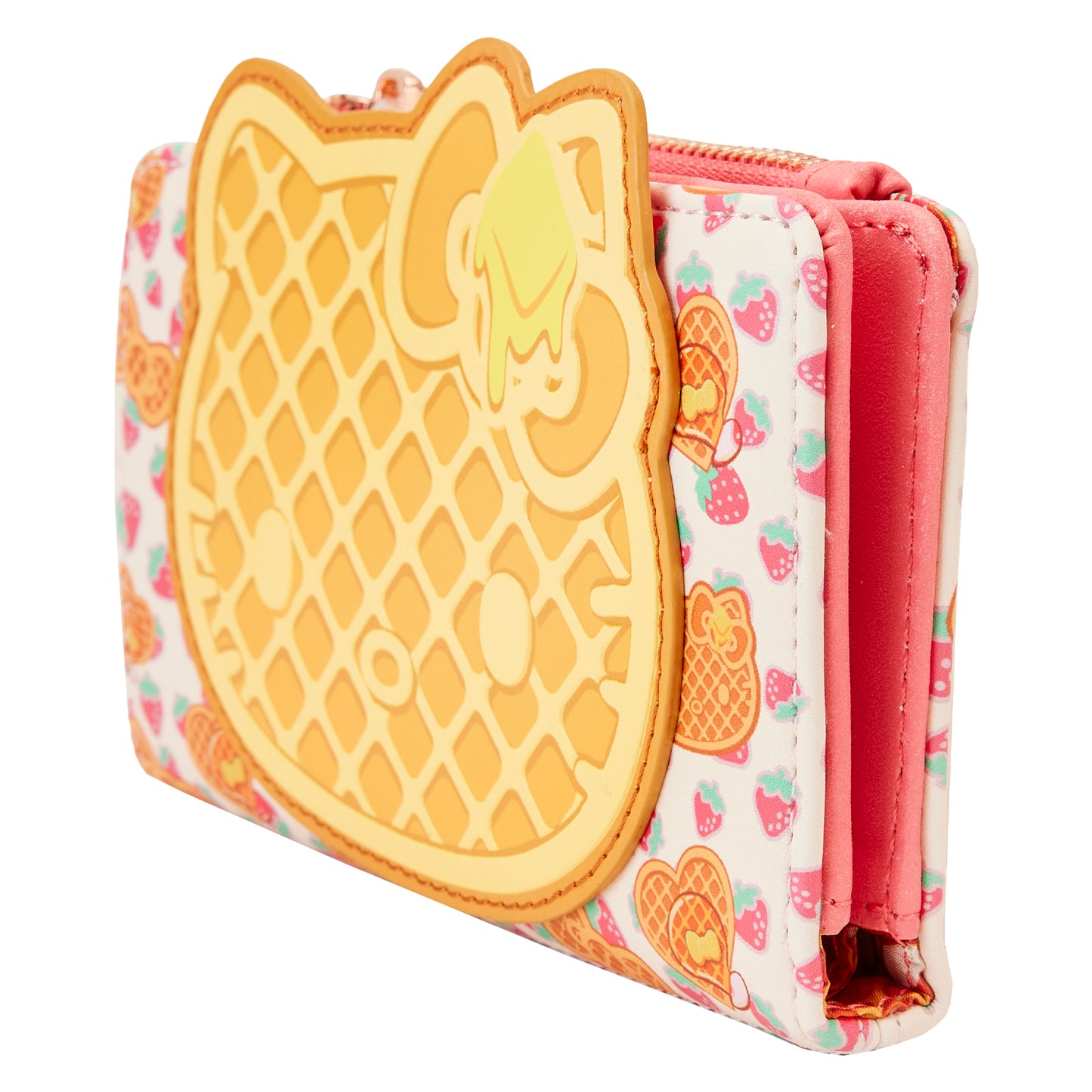 HELLO KITTY BREAKFAST WAFFLE FLAP WALLET