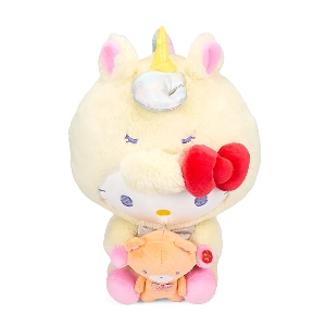 HELLO KITTY 13" LIGHT-UP UNICORN PLUSH