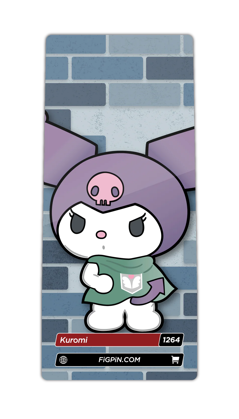 ATTACK ON TITAN X SANRIO-KUROMI (1264) FIGPIN