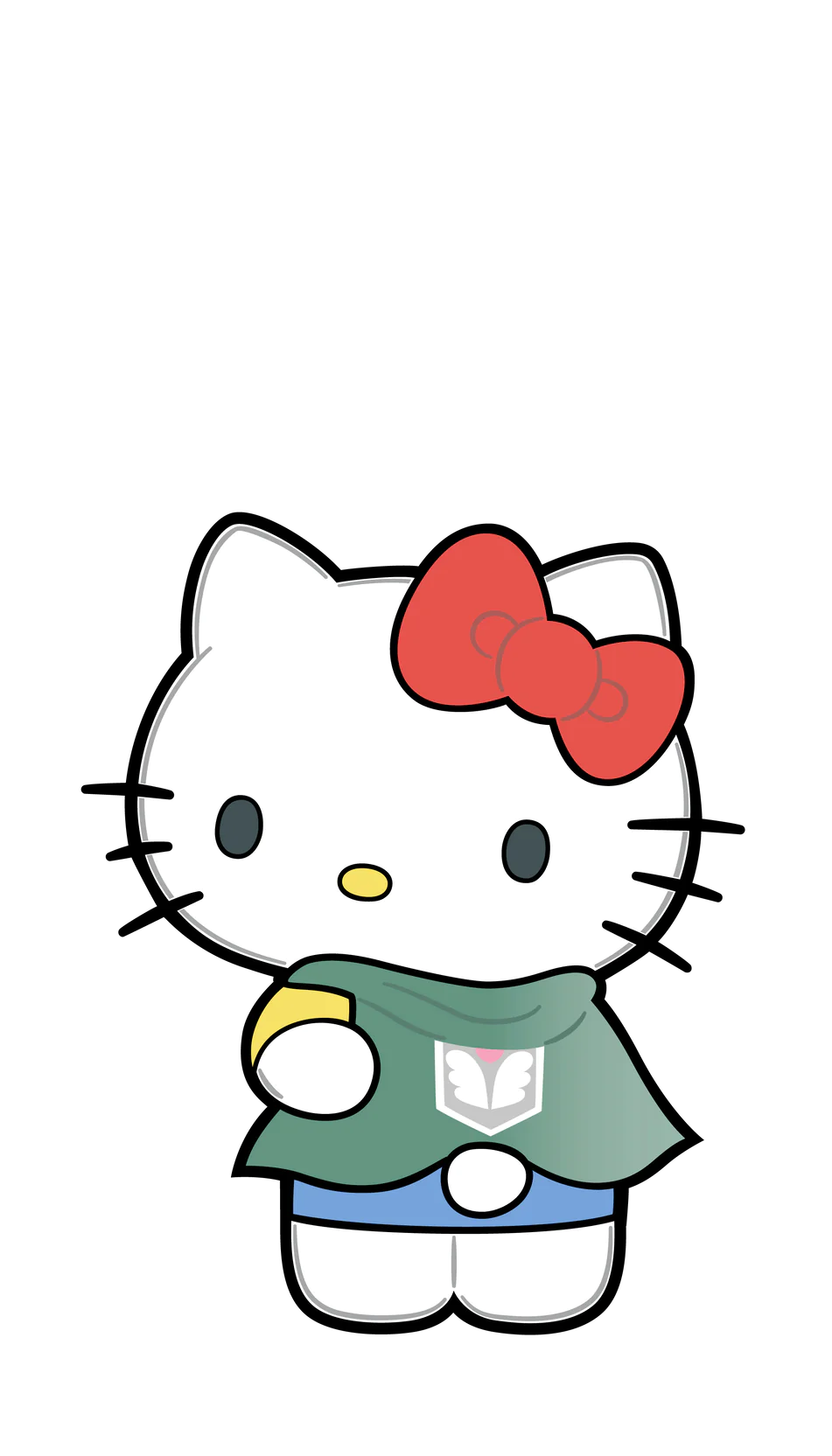 ATTACK ON TITAN X SANRIO-HELLO KITTY (1258) FIGPIN