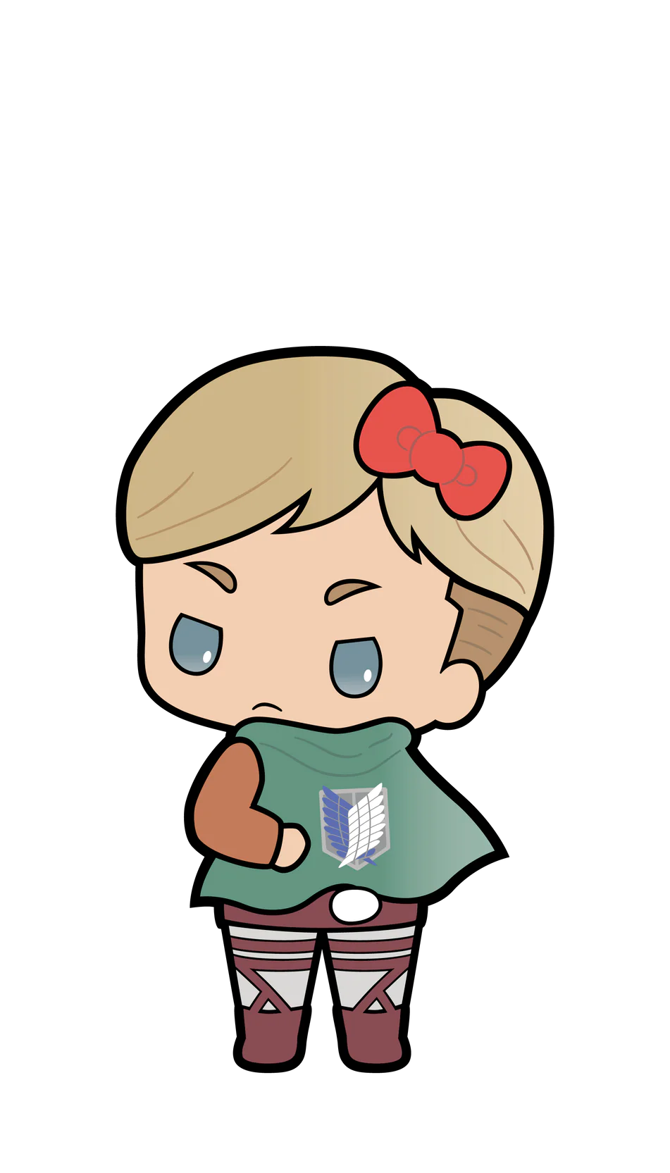 ATTACK ON TITAN X SANRIO-ERWIN (1259) FIGPIN