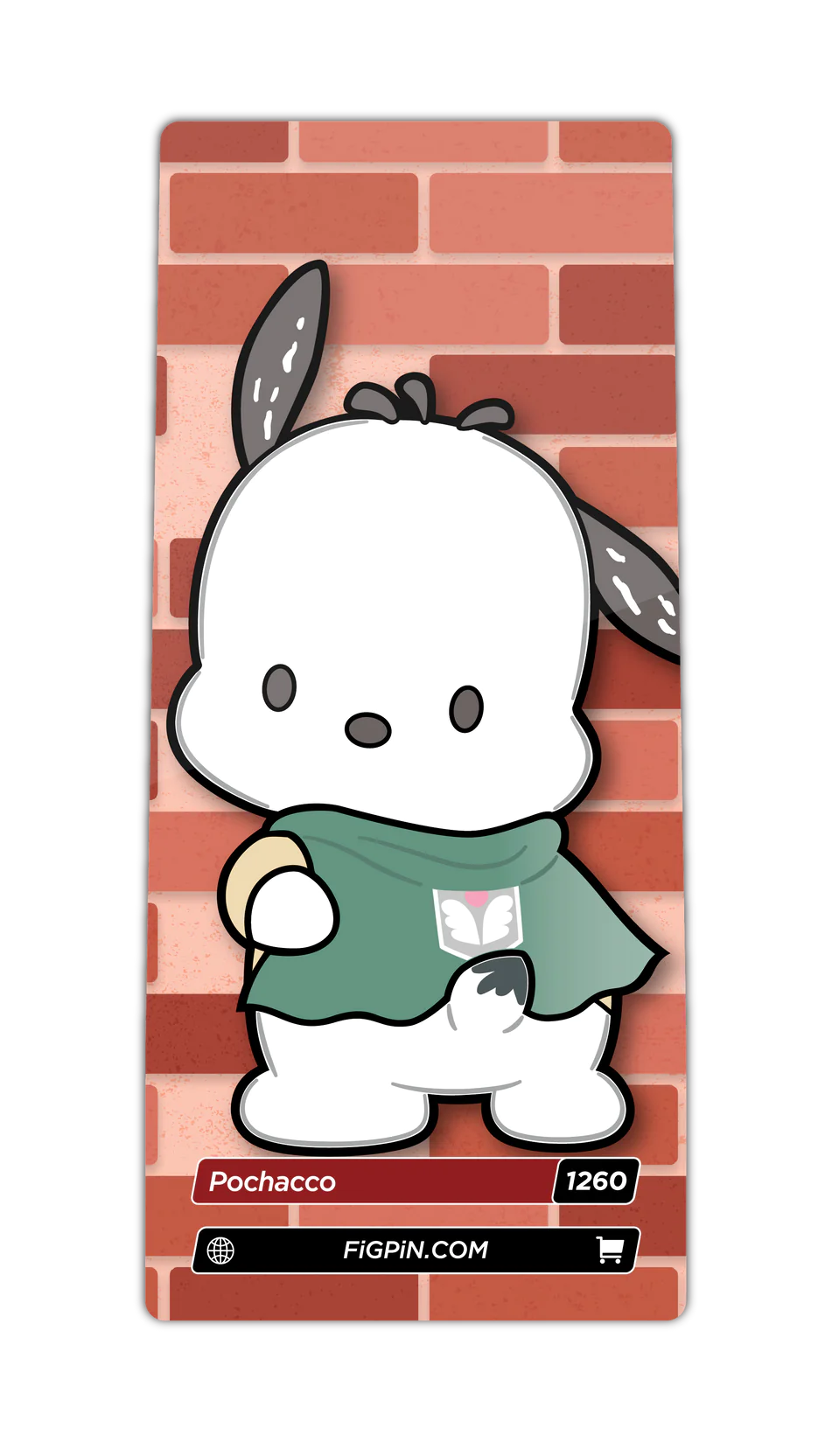 ATTACK ON TITAN X SANRIO-POCHACCO (1260) FIGPIN
