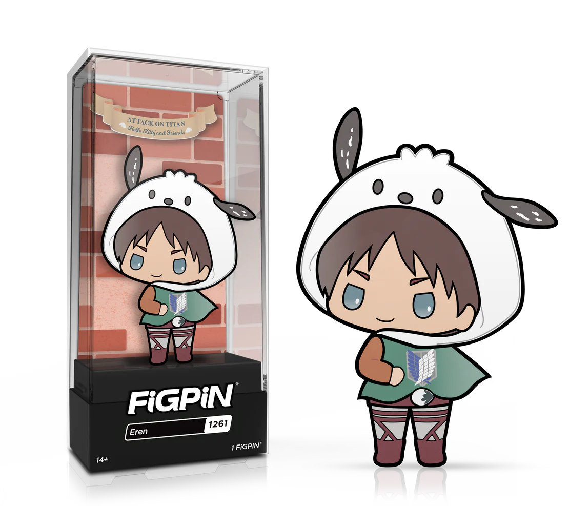 ATTACK ON TITAN X SANRIO-EREN (1261) FIGPIN