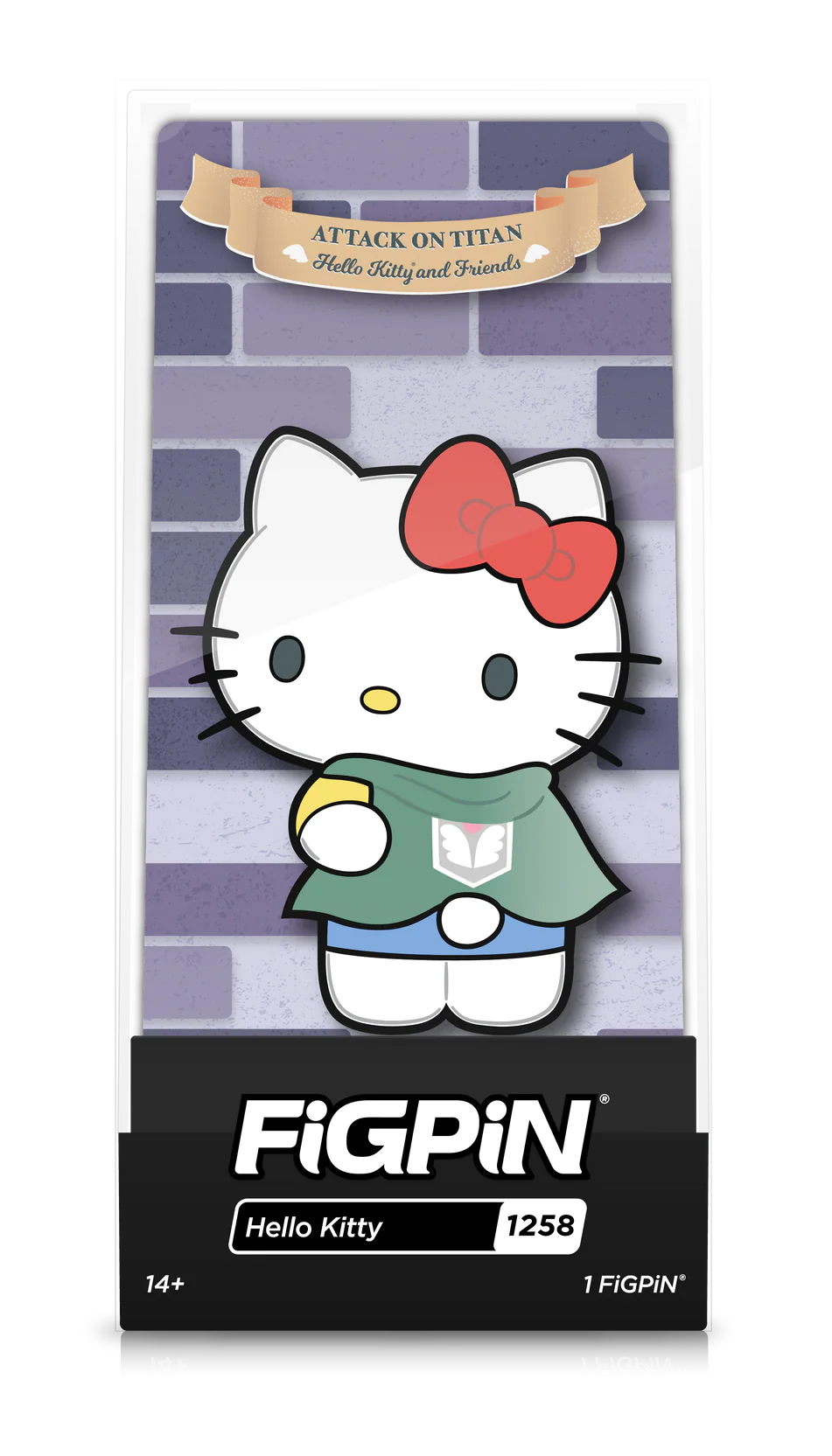 ATTACK ON TITAN X SANRIO-HELLO KITTY (1258) FIGPIN