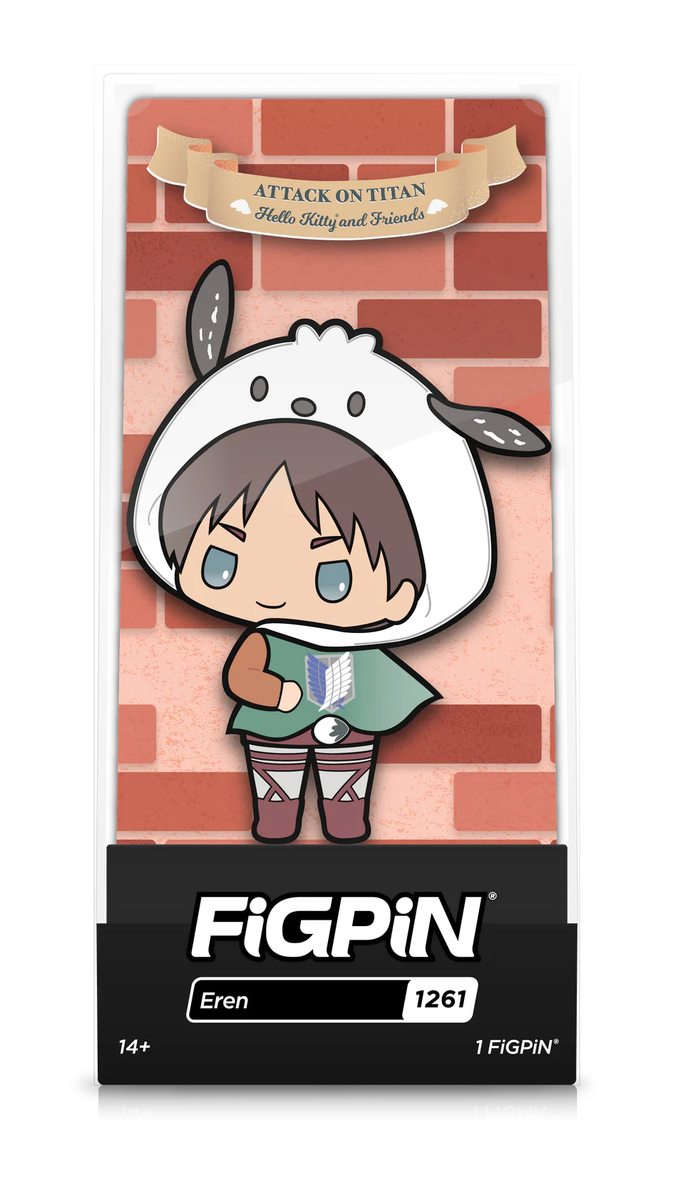 ATTACK ON TITAN X SANRIO-EREN (1261) FIGPIN