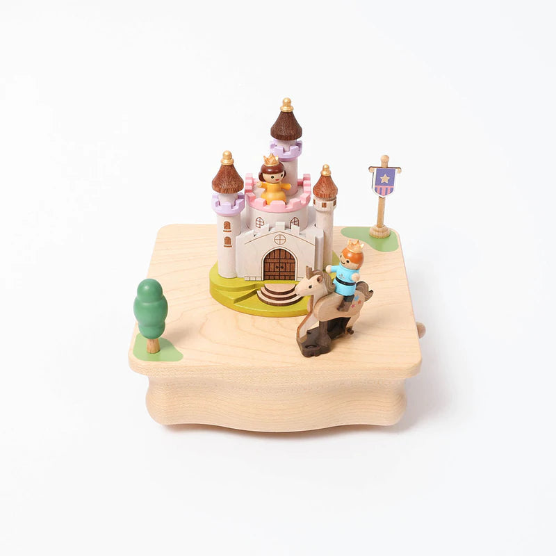 Unicorn & Prince | Wooden Music Box