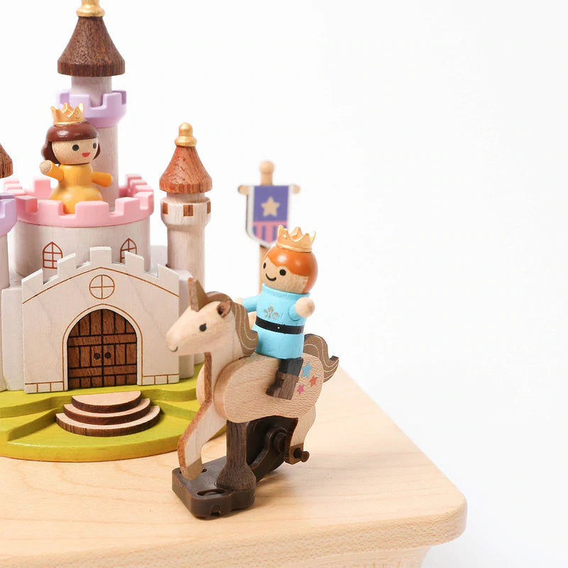 Unicorn & Prince | Wooden Music Box