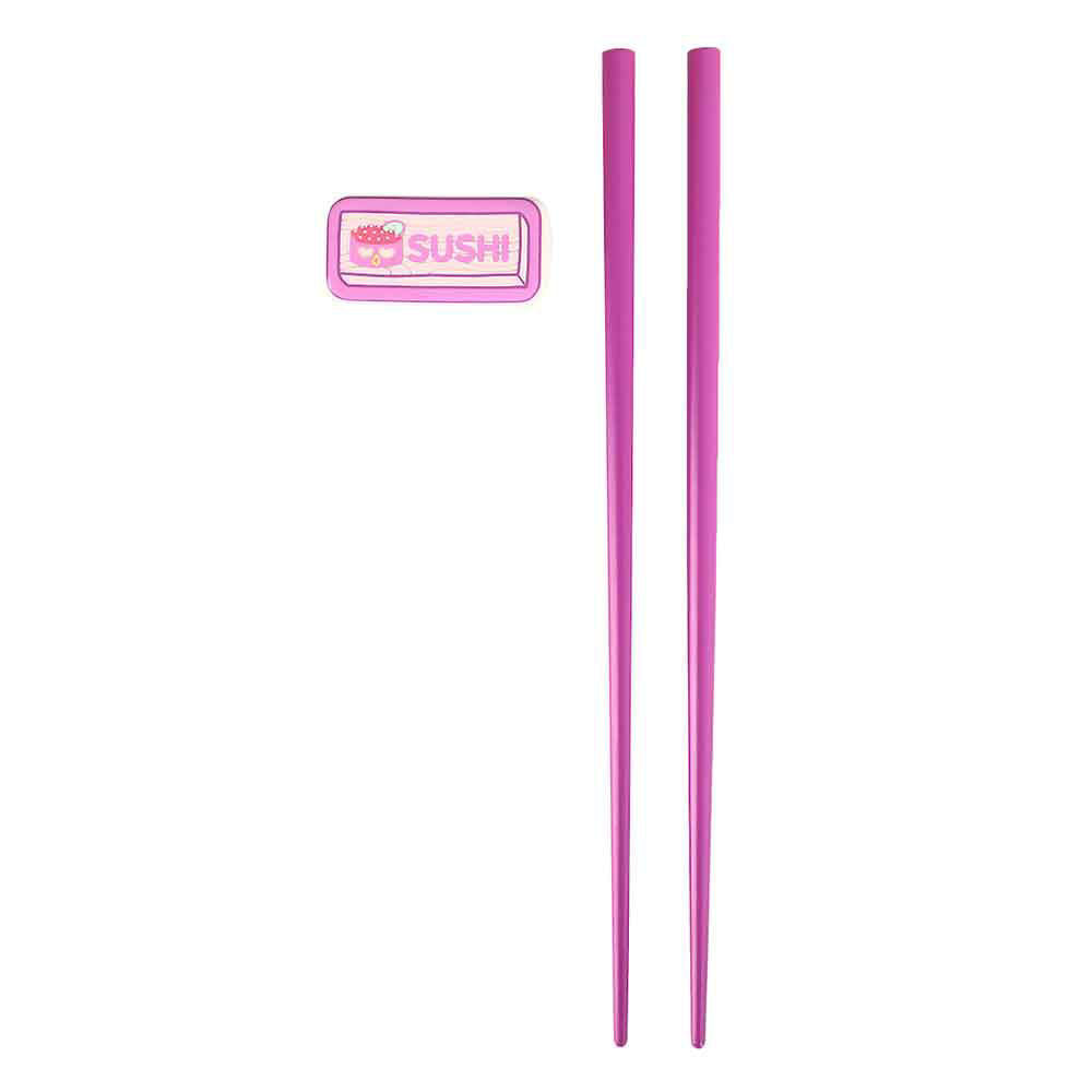 HELLO KITTY & FRIENDS CHARACTER REST & CHOPSTICK