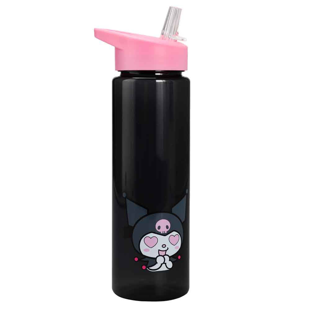 KUROMI CHARACTER 24 OZ. SINGLE-WALL PLASTIC WATER BOTTLE