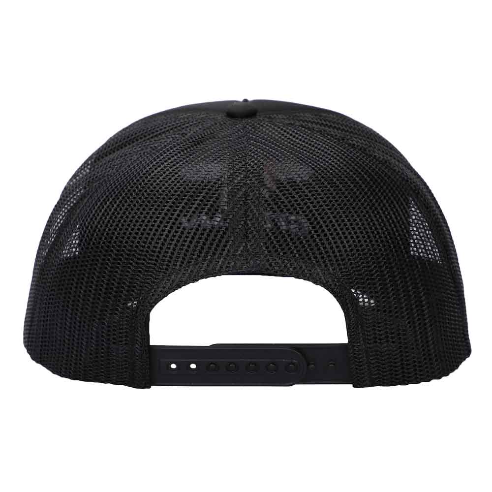GLOOMY BEAR EMBROIDERED RAINBOW TRUCKER HAT