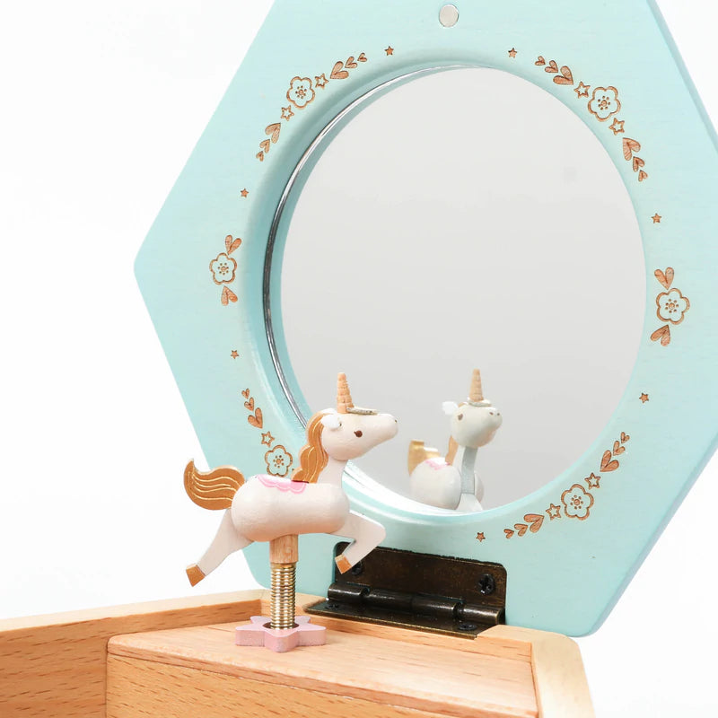 Unicorn On Cloud Jewelry Box