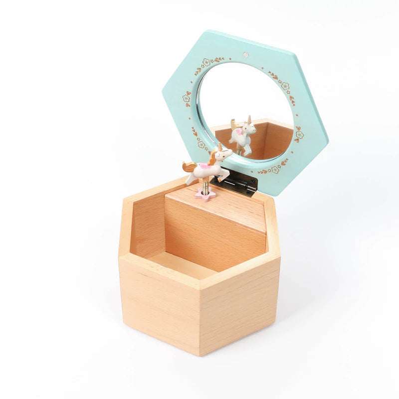 Unicorn On Cloud Jewelry Box