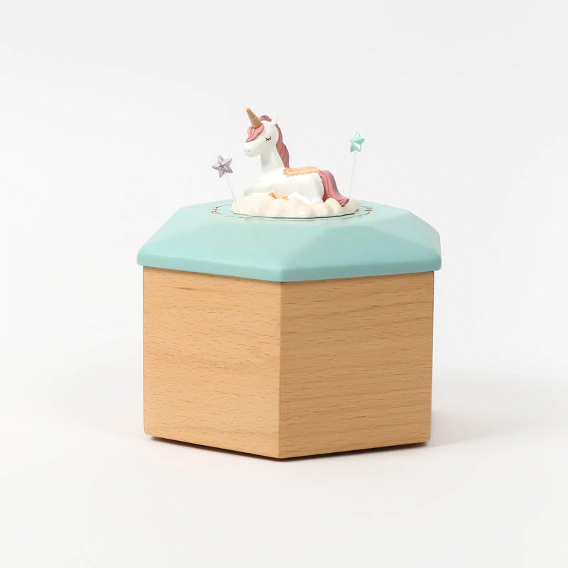 Unicorn On Cloud Jewelry Box