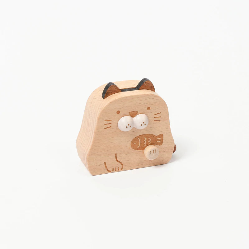 Kitty Cat | Wooden Music Box