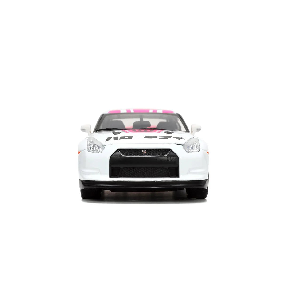 HELLO KITTY TOKYO SPEED 2009 NISSAN GT-R R35 1:24 SCALE DIE-CAST METAL VEHICLE WITH FIGURE