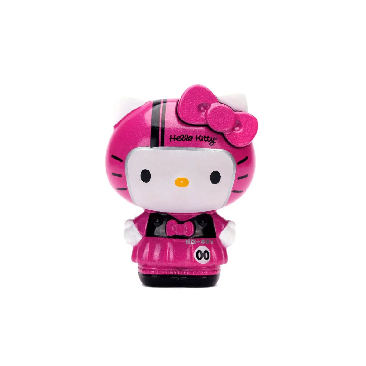 HELLO KITTY 2002 NISSAN SKYLINE GT-R R34 1:24 SCALE DIE-CAST METAL VEHICLE WITH FIGURE