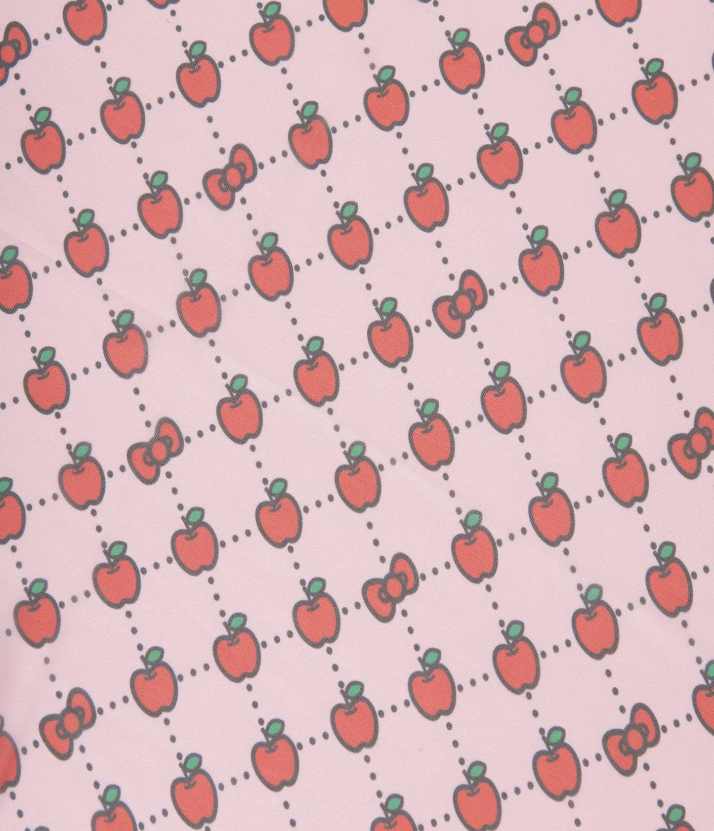 HELLO KITTY X SMAK PARLOUR PINK APPLES & BOWS HAIR SCARF