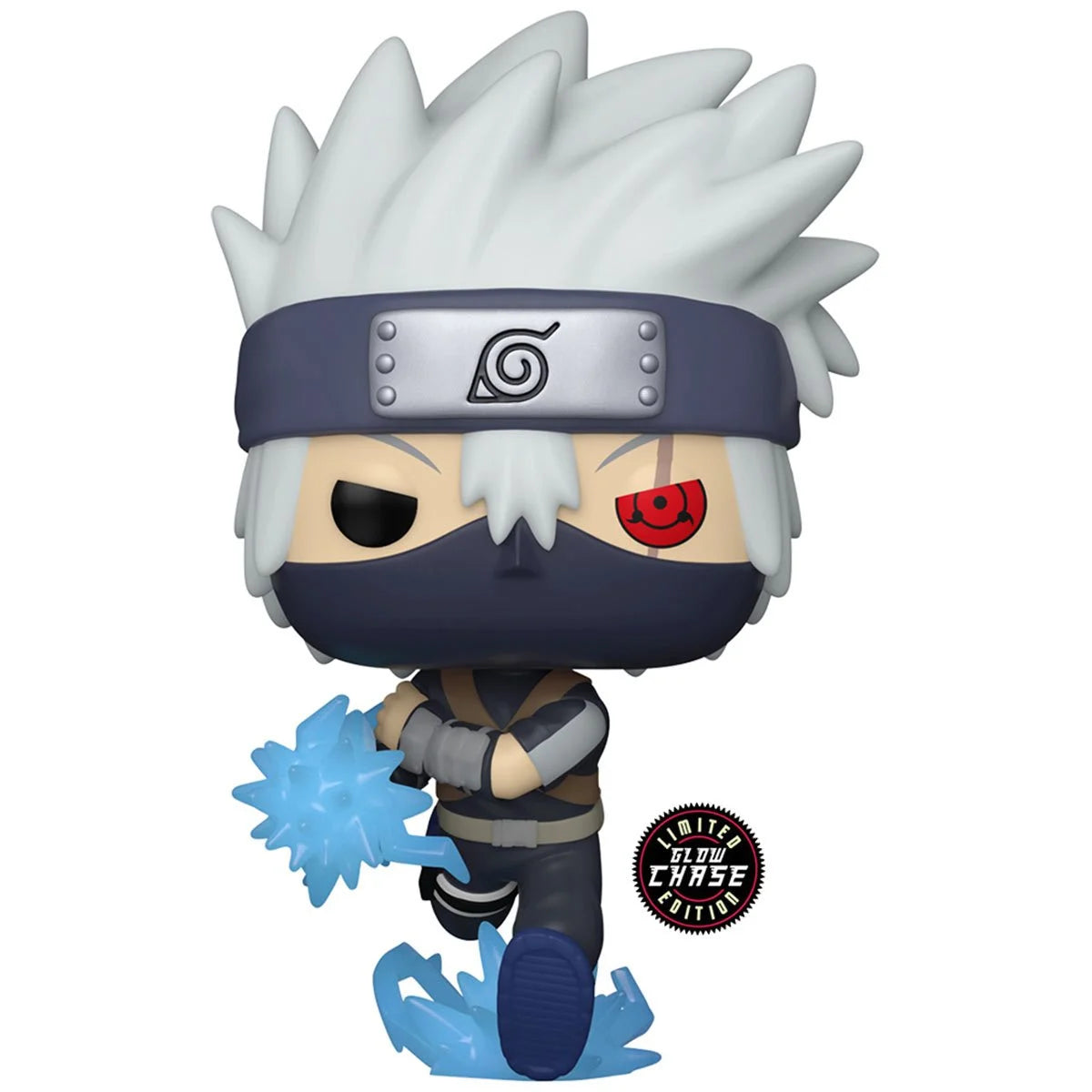 NARUTO: SHIPPUDEN YOUNG KAKASHI HATAKE WITH CHIDORI GLOW-IN-THE-DARK POP! VINYL FIGURE - AAA ANIME EXCLUSIVE