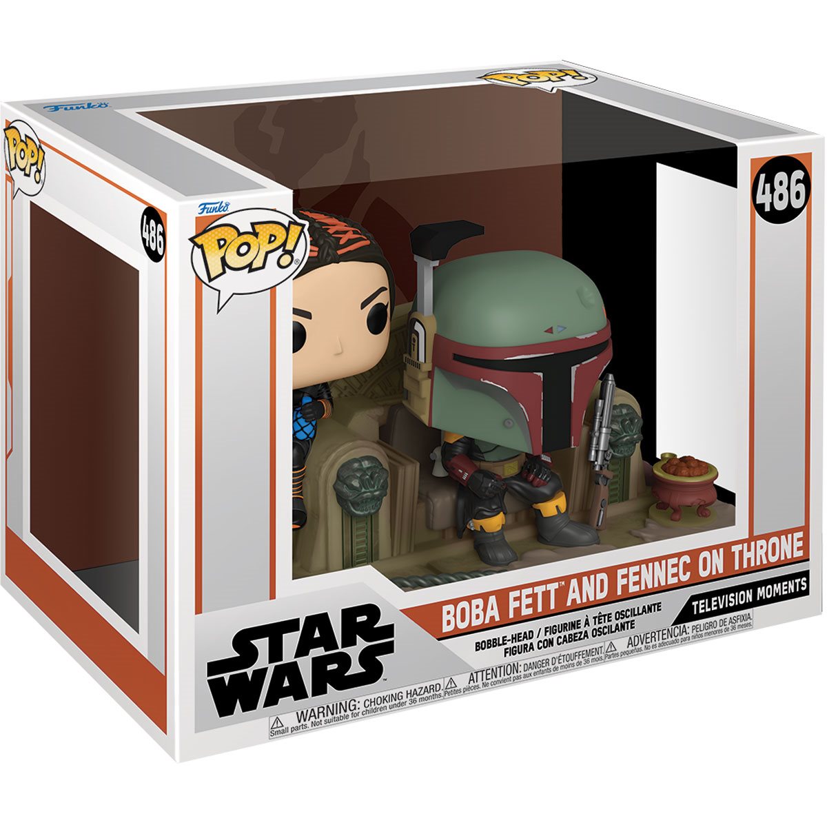 STAR WARS: THE MANDALORIAN BOBA FETT AND FENNEC SHAND POP! MOMENT
