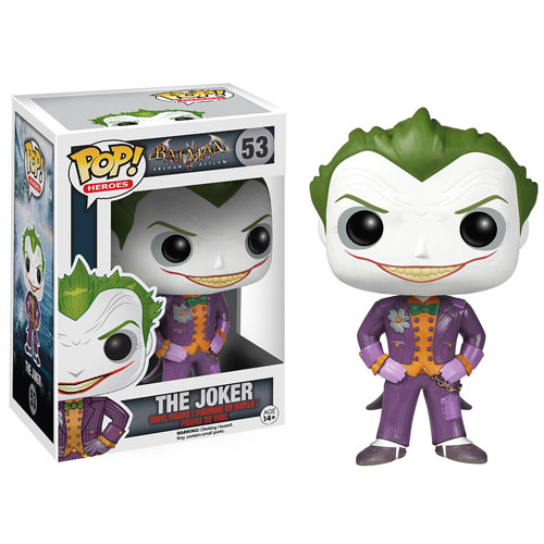 BATMAN ARKHAM ASYLUM THE JOKER POP! VINYL FIGURE