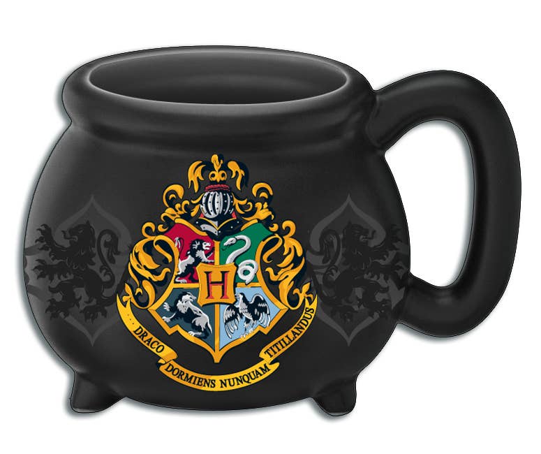HARRY POTTER CAULDRON CREST 3D SCULPTED MUG