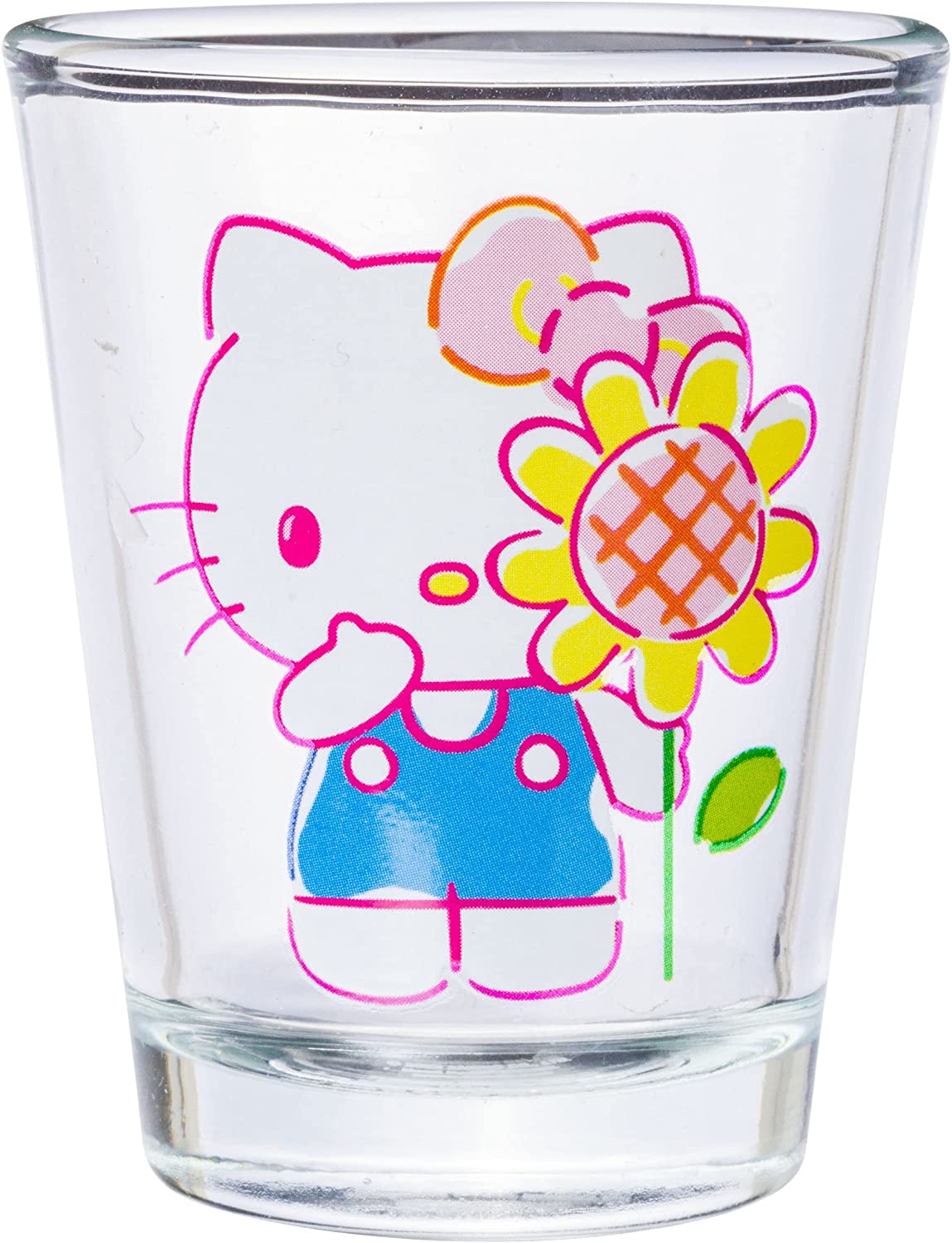 HELLO KITTY GARDEN 4PC. 1.5OZ. MINI GLASS SET