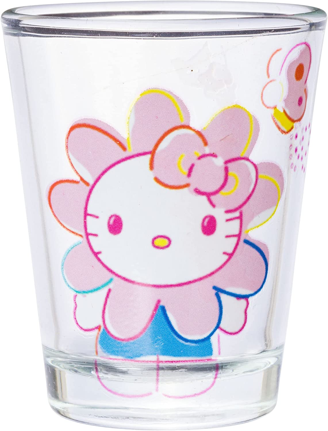 HELLO KITTY GARDEN 4PC. 1.5OZ. MINI GLASS SET