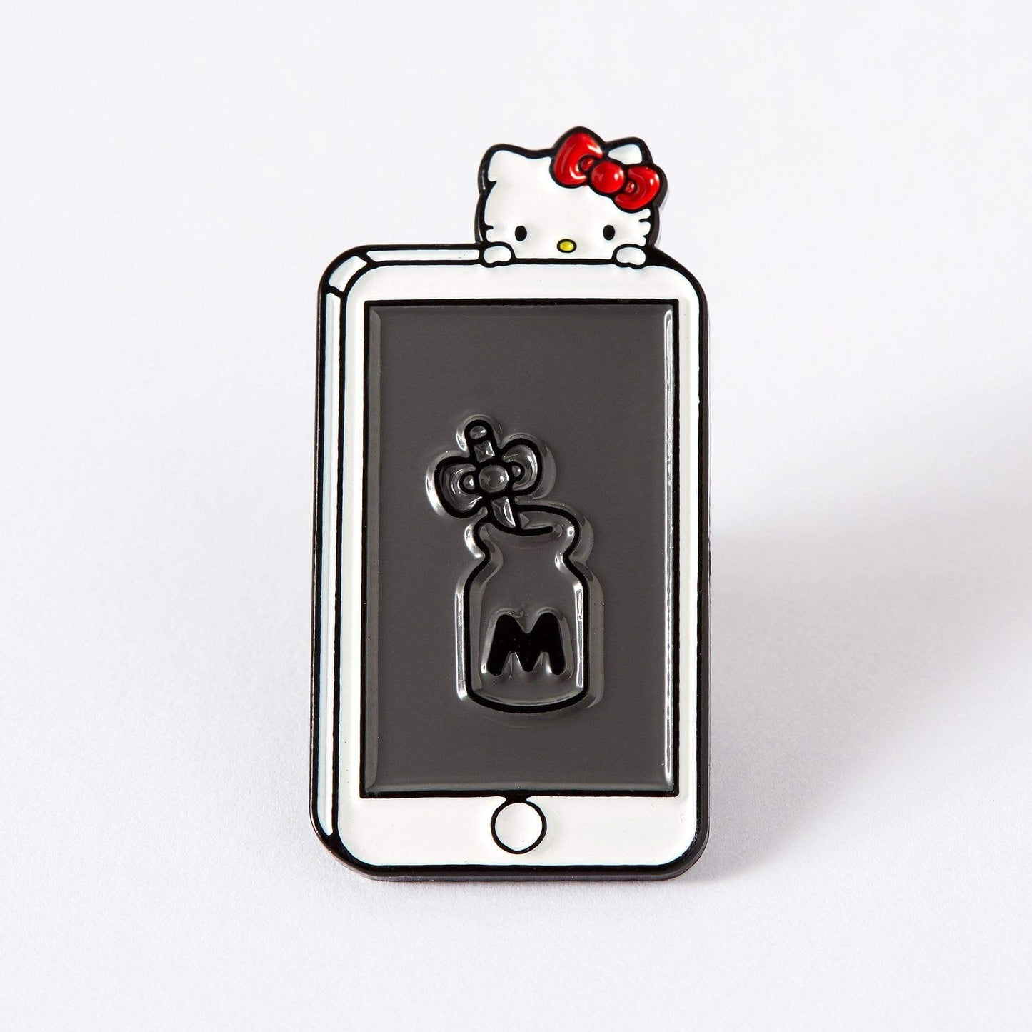 HELLO KITTY X PUNKY PINS MOBILE PHONE ENAMEL PIN