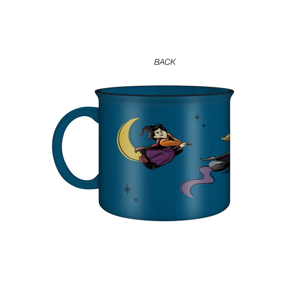HOCUS POCUS TONIGHT WE FLY! SQUAD 20 OZ. CERAMIC CAMPER MUG