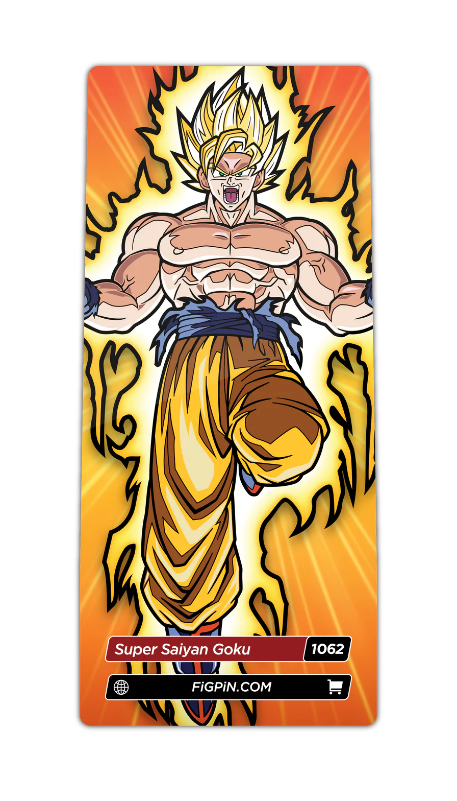 SUPER SAIYAN GOKU 1062 FIGPIN