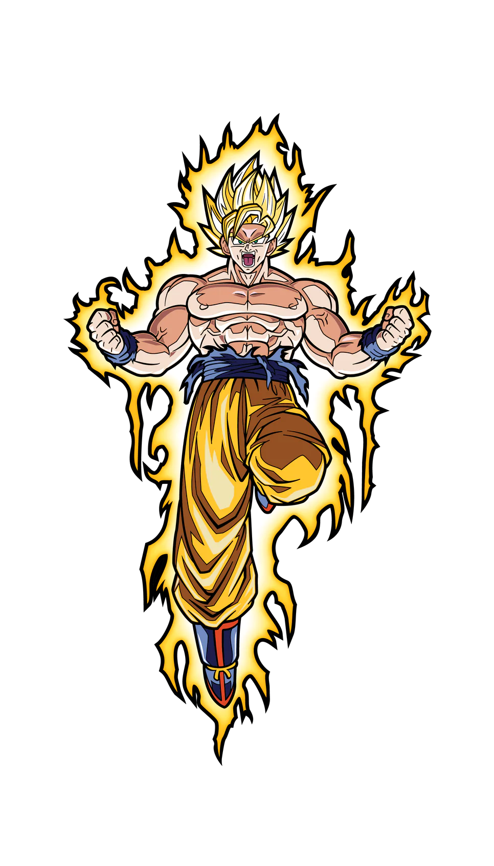 SUPER SAIYAN GOKU 1062 FIGPIN