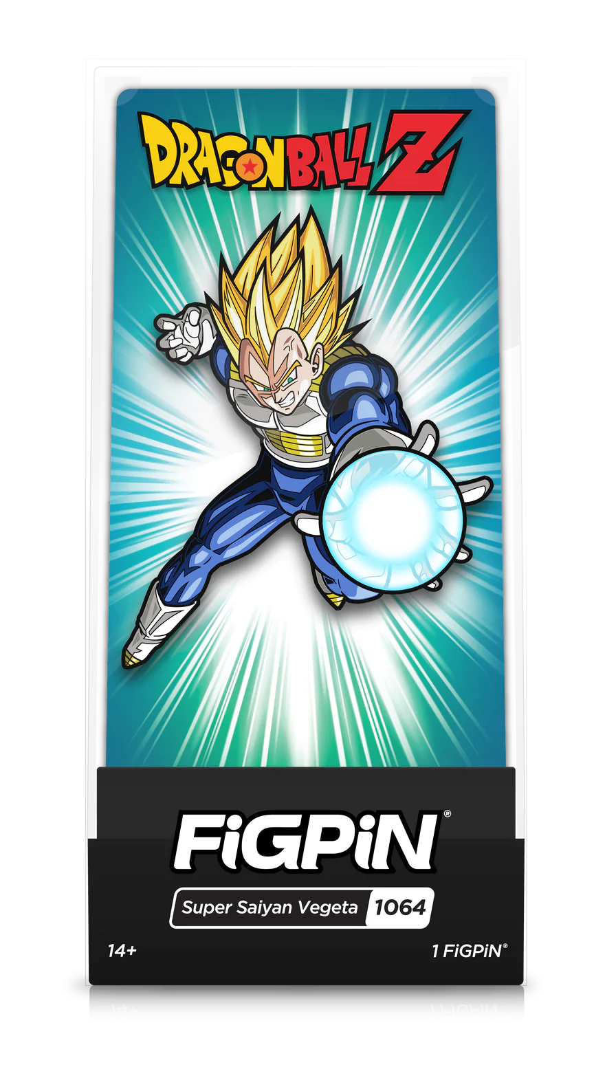 SUPER SAIYAN VEGETA 1064 FIGPIN