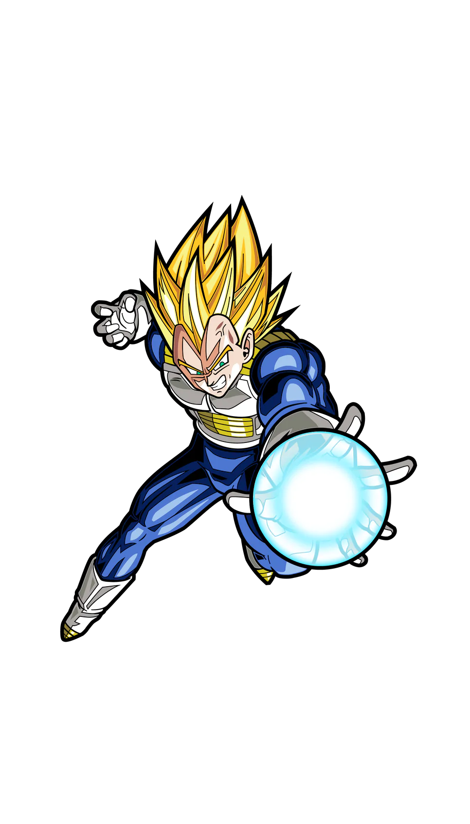 SUPER SAIYAN VEGETA 1064 FIGPIN
